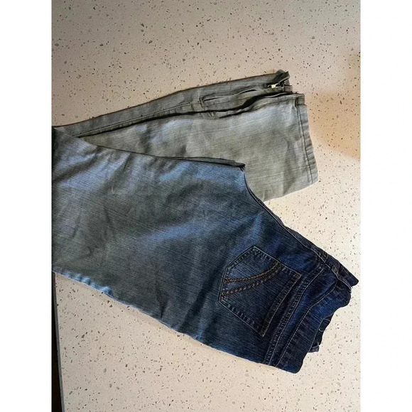 Goddess hombre denim jeans size 13 with zipper ankle - Picture 2 of 11